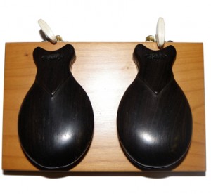 Tabla con clavijero Granadillo Negro